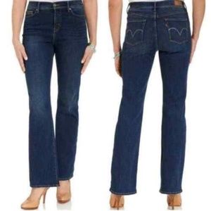 Levi’s Perfectly Shaping Boot Cut Blue Jeans - 36” Waist